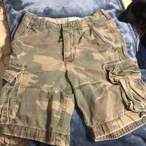 Men’s Abercrombie and Fitch Camo Cargo shorts
